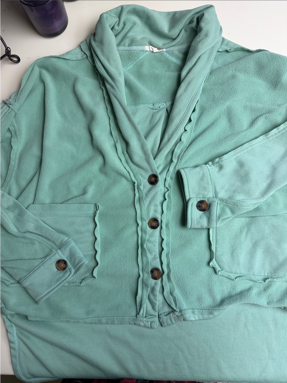 Twenty Ten Oversized Fleece Shacket 2X/3X